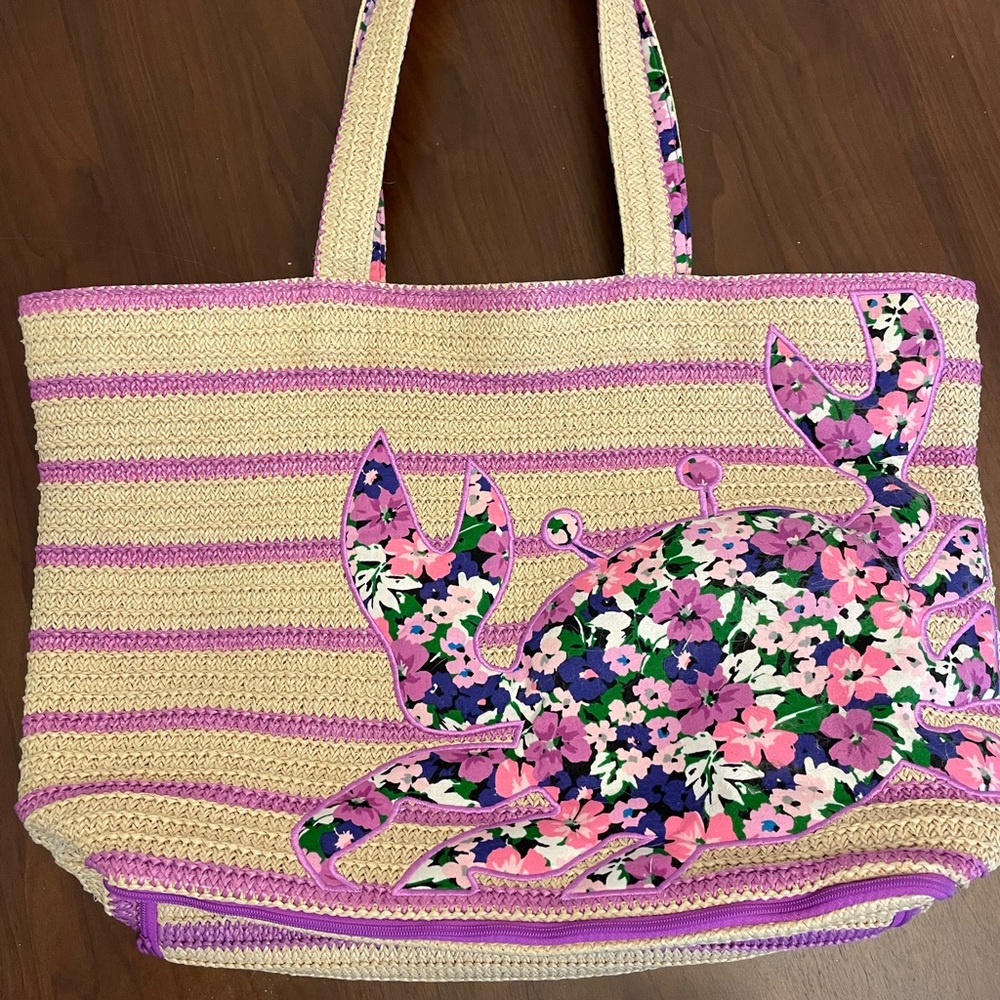 Vera Bradley Beach 🏖 Bag and matching wristlet